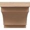 Ekena Millwork 6in. W x 6in. H x 12in. L Mediterranean Woodgrain TimberThane Rafter Tail, Primed Tan RFTUR06X06X12MEDRCPR - alternate 2